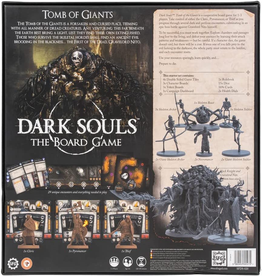 Dark Souls : The Board Game - Tomb of Giants Core Set